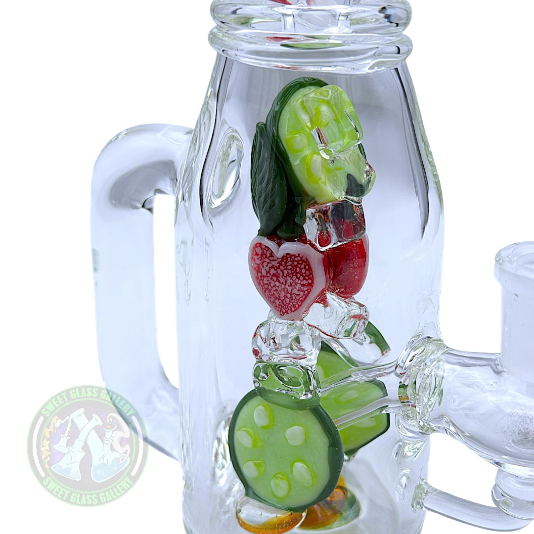 Empire Glassworks - Rig #14 - Cucumber Strawberry Detox