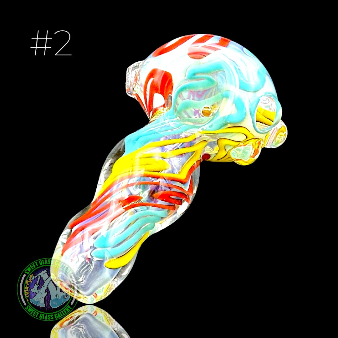 Ben’s Glass Art - Dry Pipe #2 - Inside Out Tech