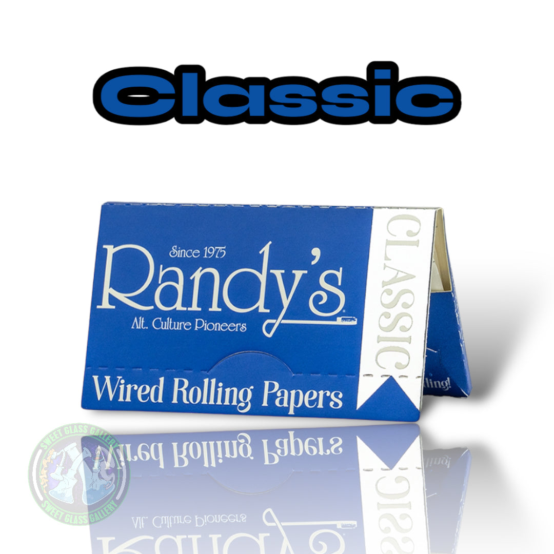 Randy’s - Classic Wired Rolling Papers - Orginal Size