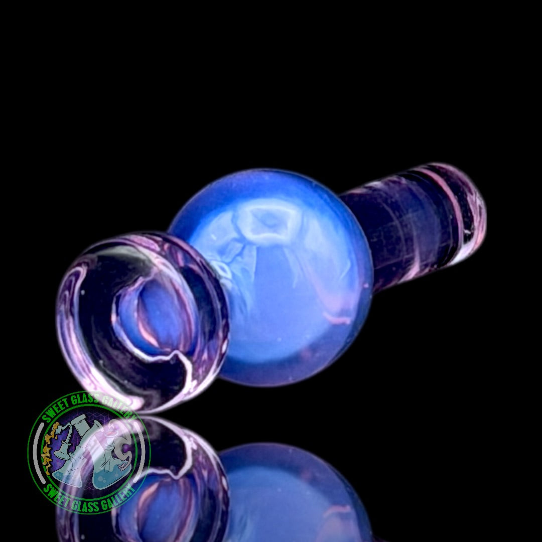 Camp Fire Quartz - Tower Cap - Transparent Milky Purple
