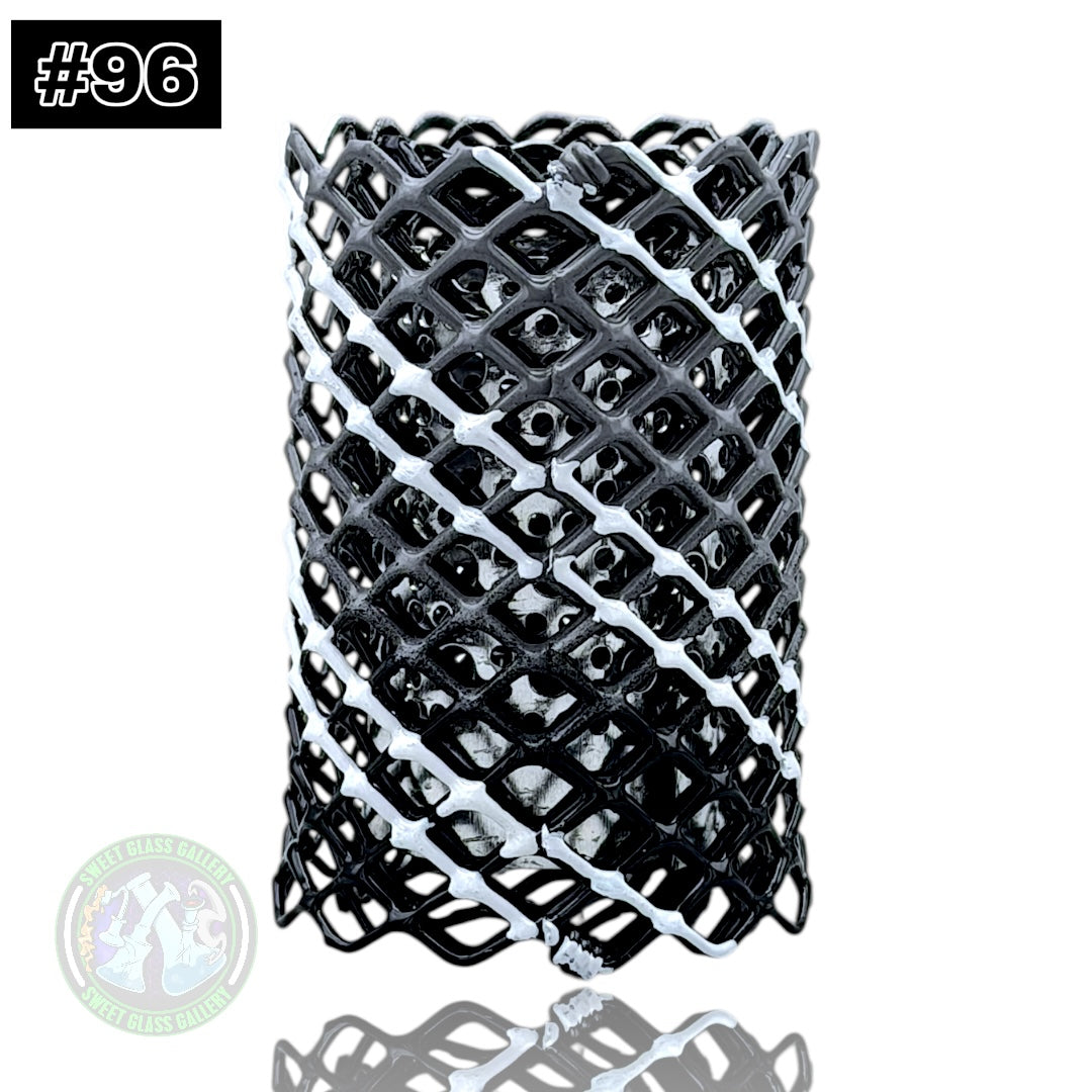 Mamba Guardzz - Heat Cage #96 Blazer GT8000 Guard (Gray & Black w/ White Stripes)