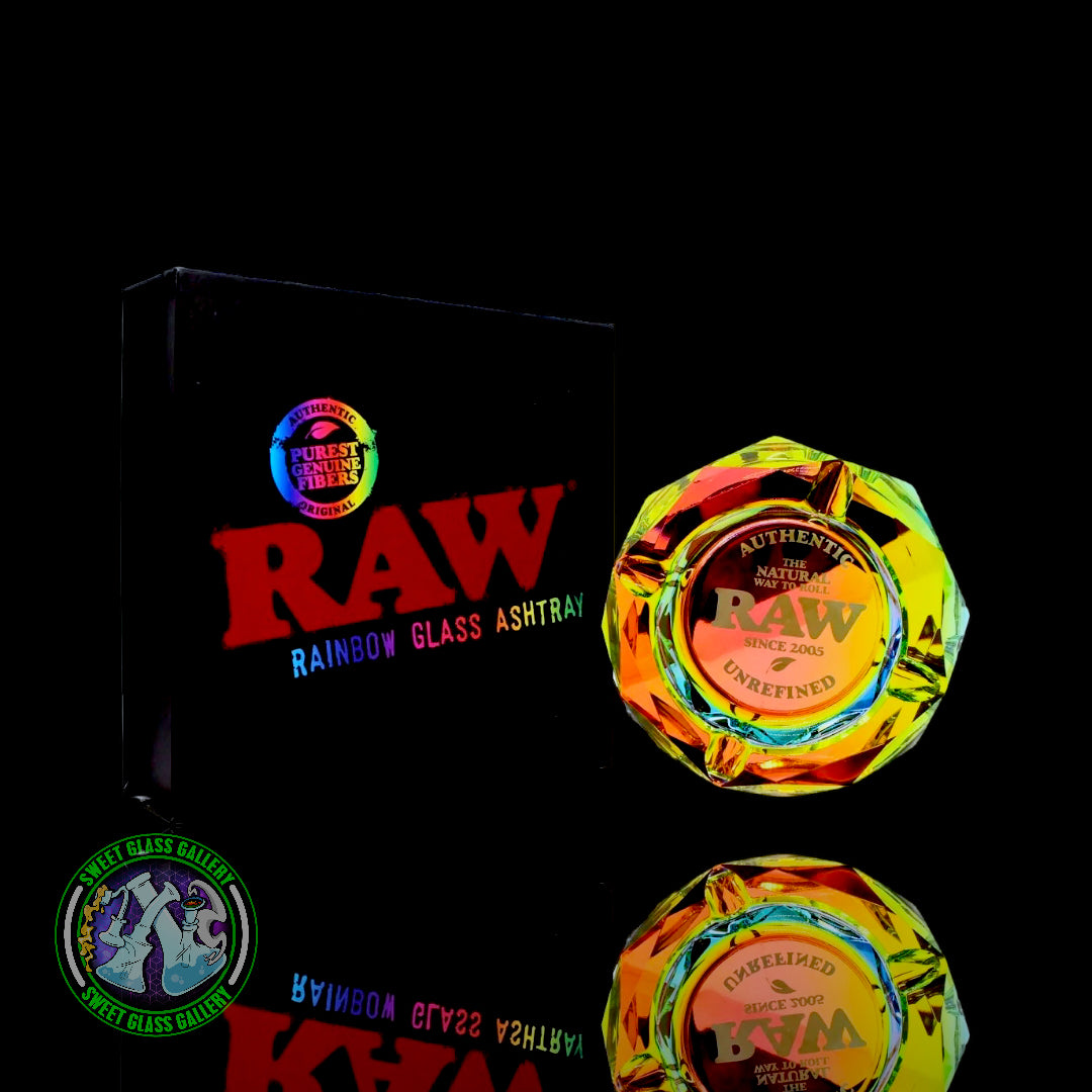 Raw - Rainbow Glass Ashtray