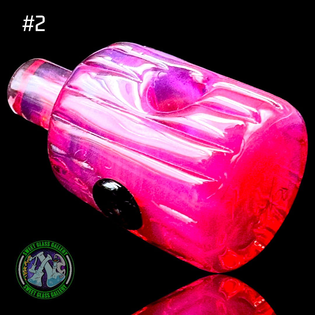 Rone Glass - Pendant #2 - Spray Tip (Telemagenta)