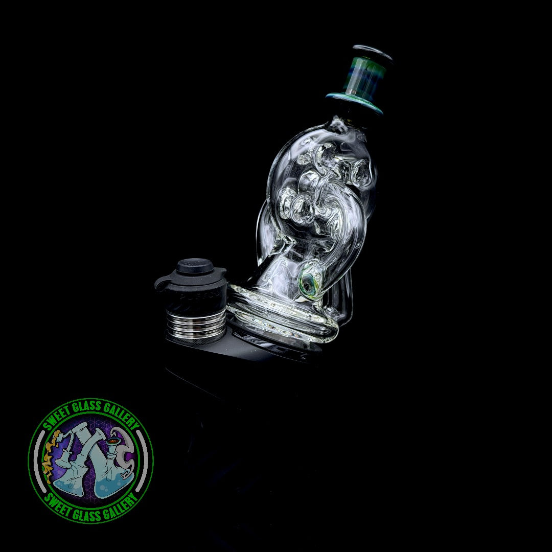 Uzzi Glass - Puffco Peak Attachment #24 - Swiss Dumper