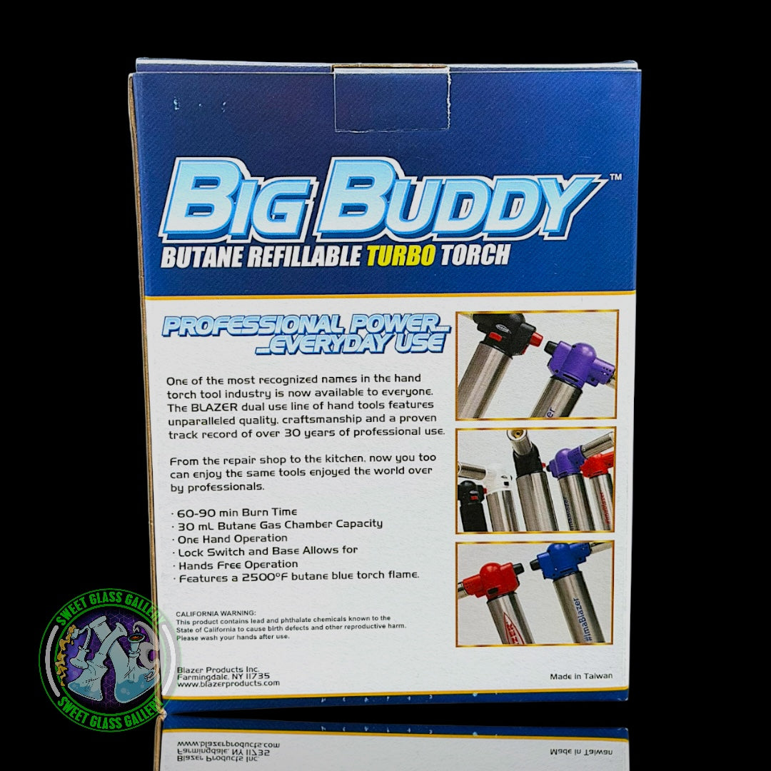 Blazer - Big Buddy Torch - Silver w/ Red