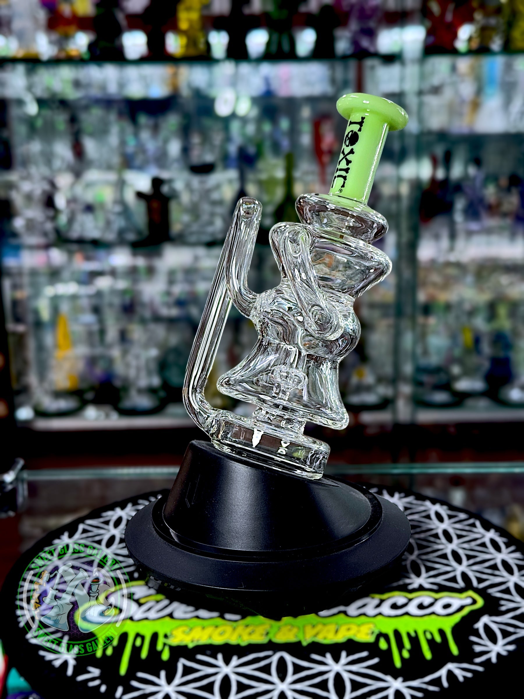 Toxic Glass - Puffco Attachment #10 - Recycler