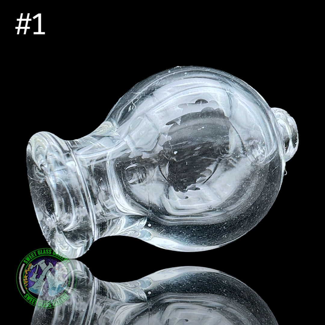 Daniel's Glass Art - Bubble Carb Cap #1 - Clear