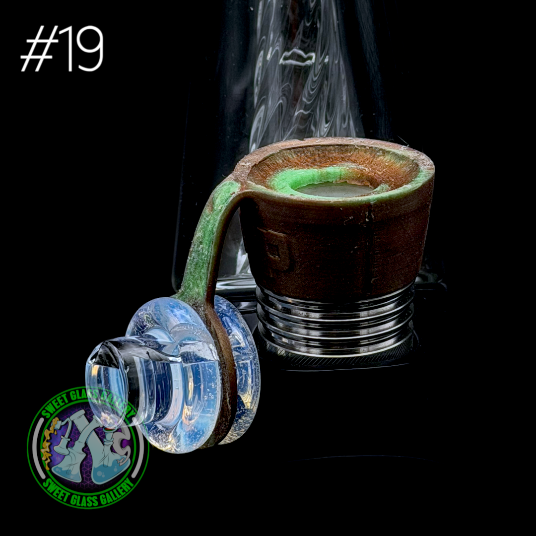 One Trick Pony - Rockulus Tether #19 - Puffco Peak Pro 3DXL - Caramel/Green Apple
