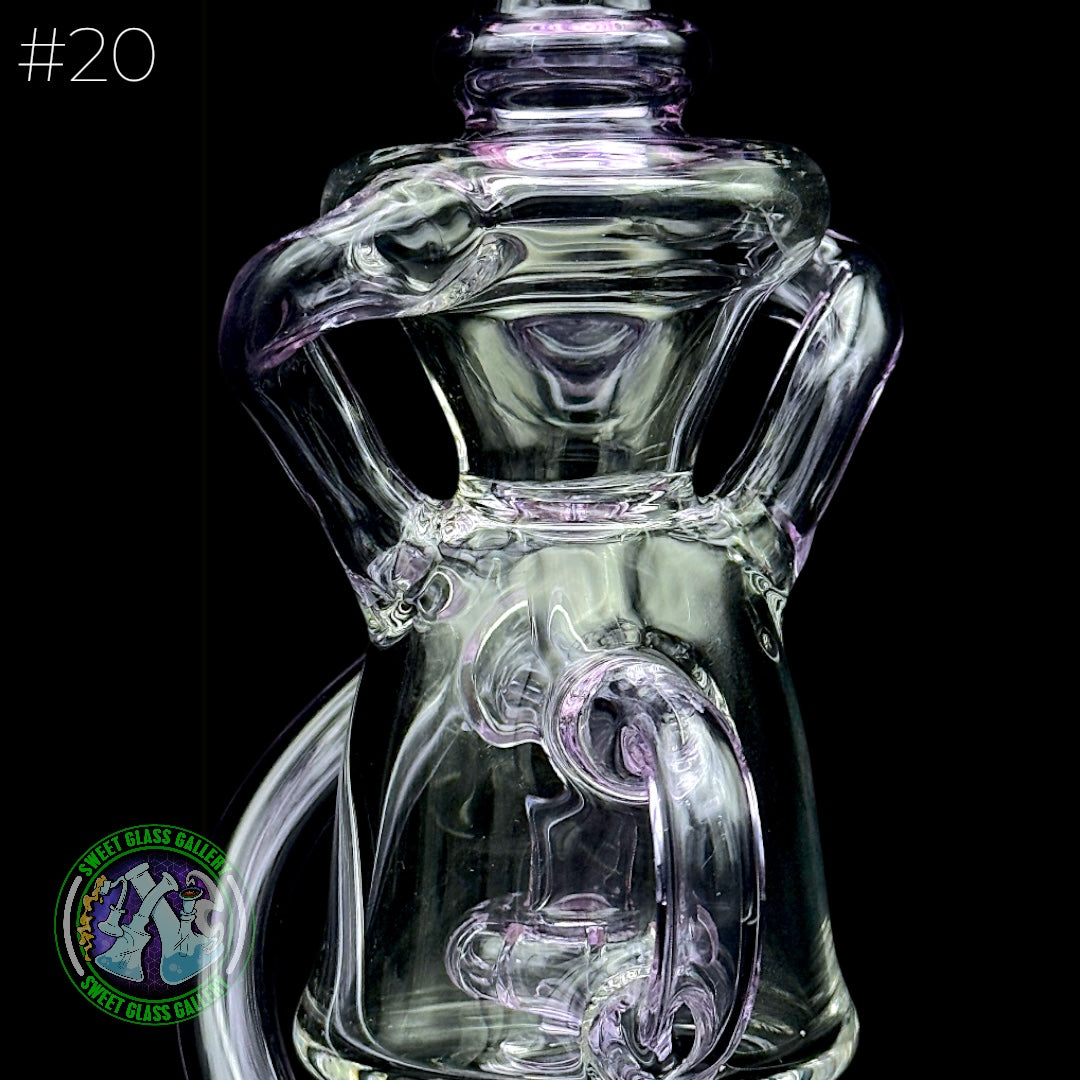 Dōp Glass - Puffco Attachment - Minicycler Purple #20