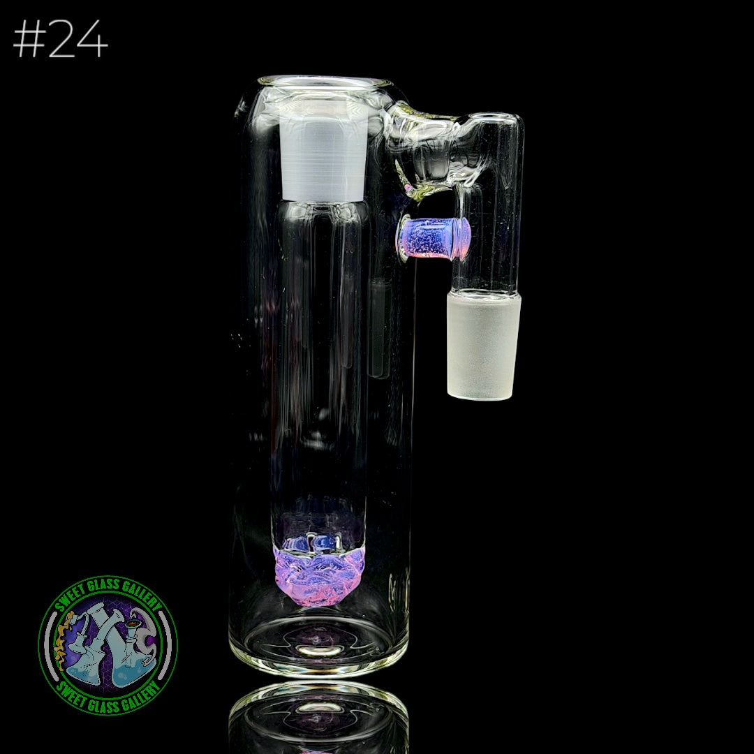 Fluid Glass - Ash Catcher 18mm  #24 (Pink Slyme)