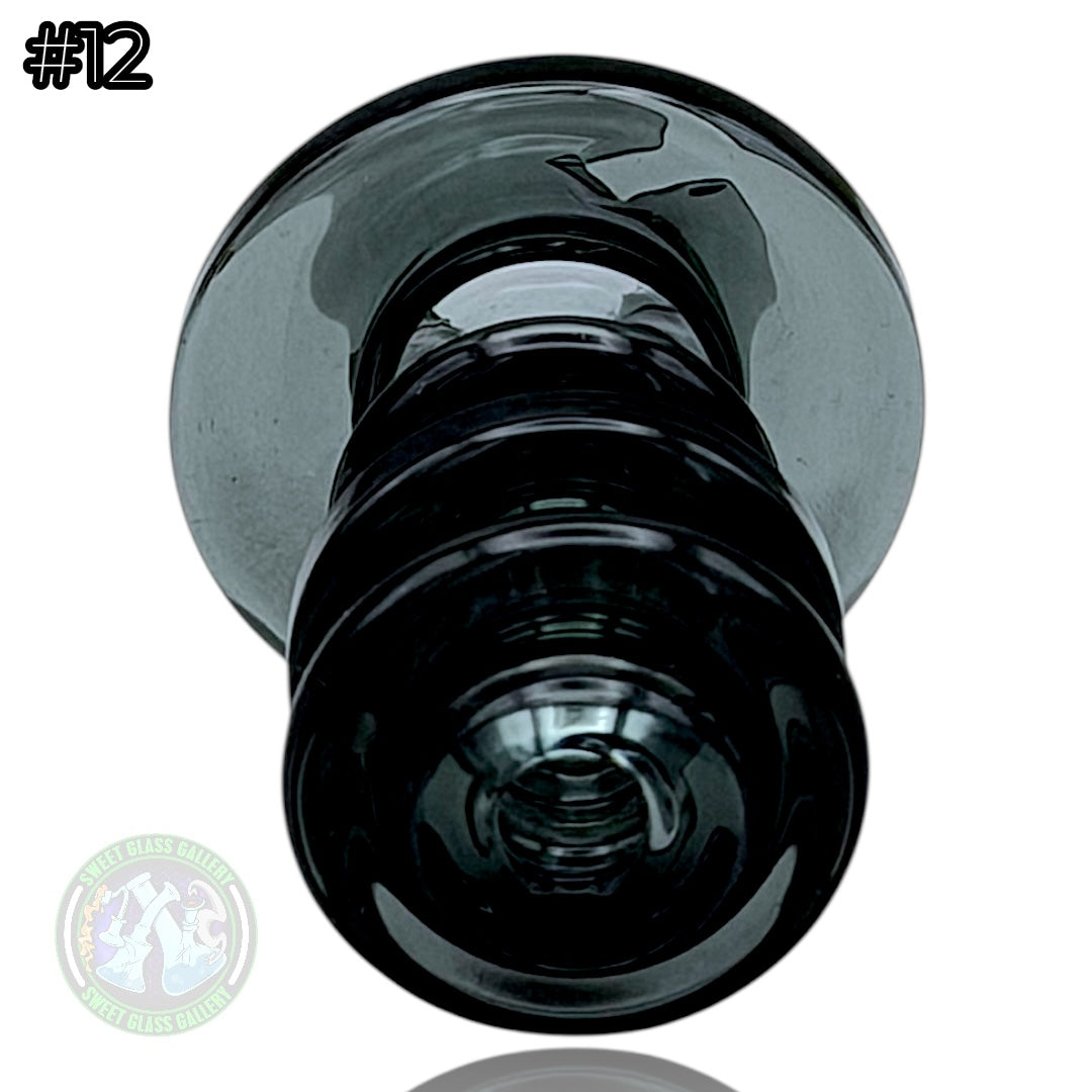 Rone Glass -Puffco Pivot Top #12 - Transparent Black