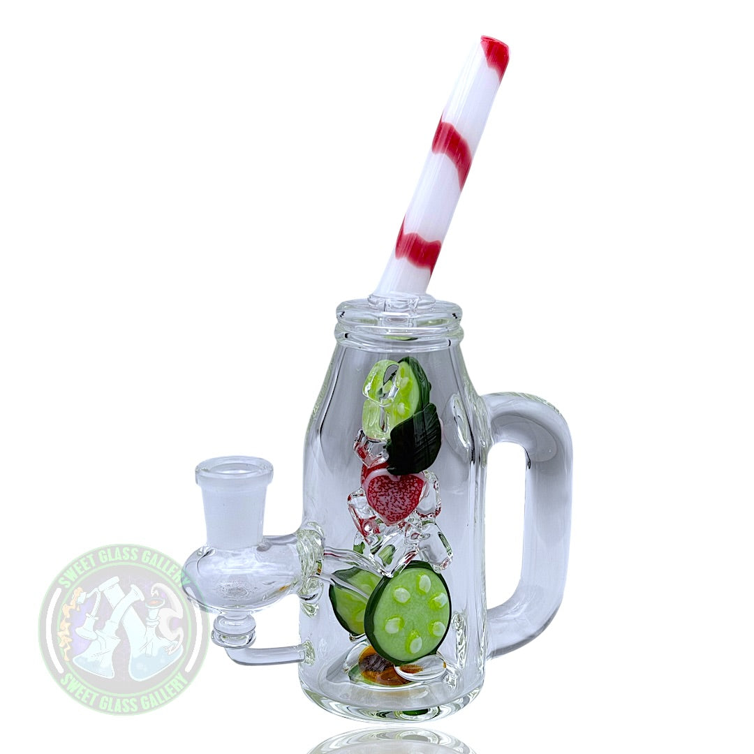 Empire Glassworks - Rig #14 - Cucumber Strawberry Detox