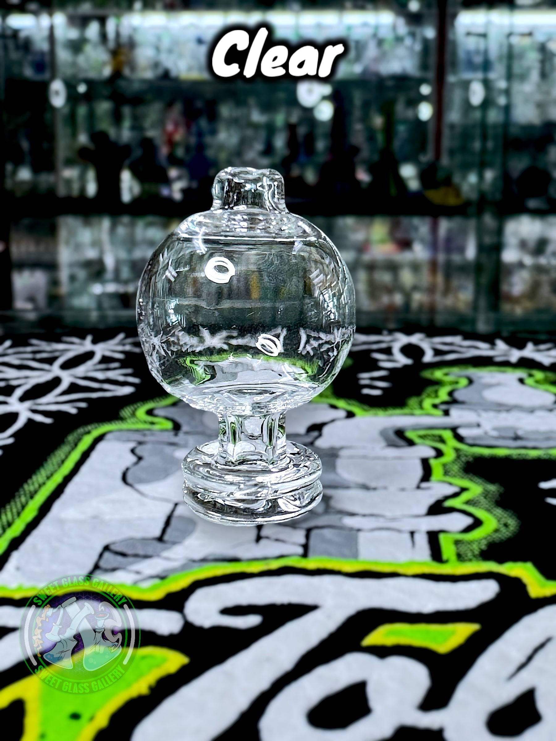 Zach Harrison - Bubble Carb Cap For Puffco & Carta (Clear)