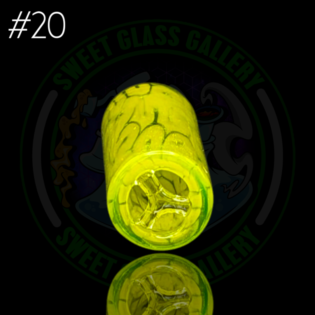 Algae - Glass Tip #20 - Joint/Blunt Tip