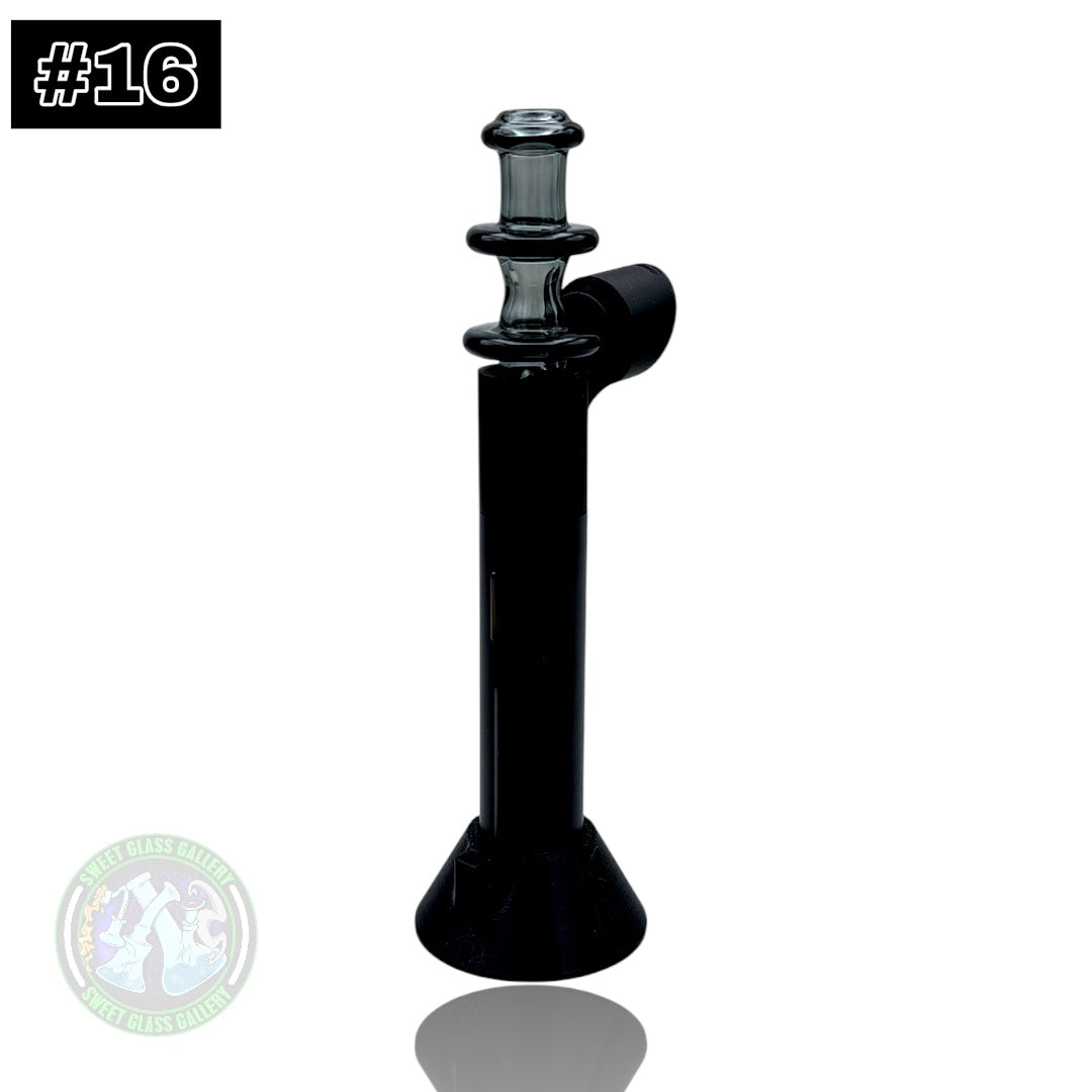 Rone Glass -Puffco Pivot Top #16 - Transparent Black