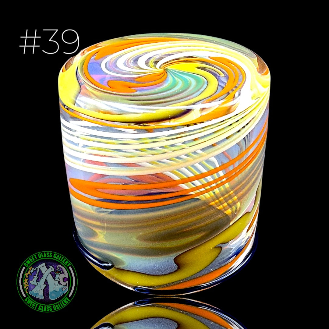 Ben’s Glass Art - Baller Jar #39 - Inside Out Tech