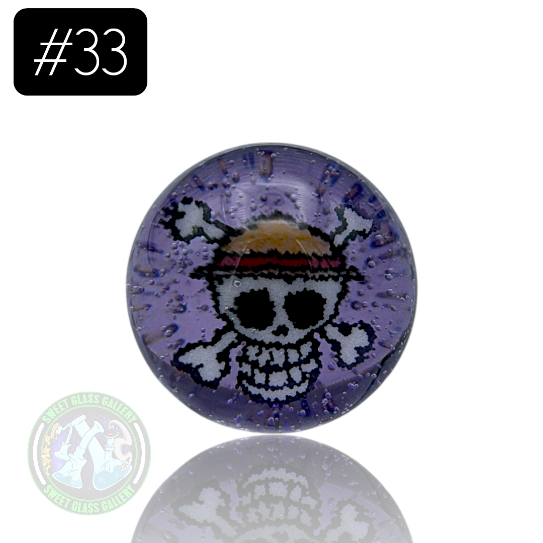 Keys Glass - Marble #33 (One Piece)
