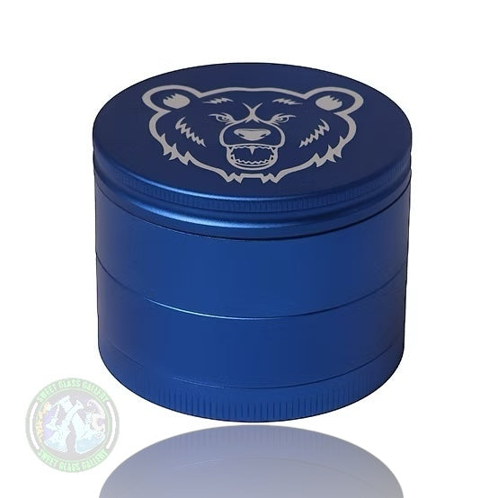 Bear Quartz - Aluminum 4pc Grinder 60mm - Blue