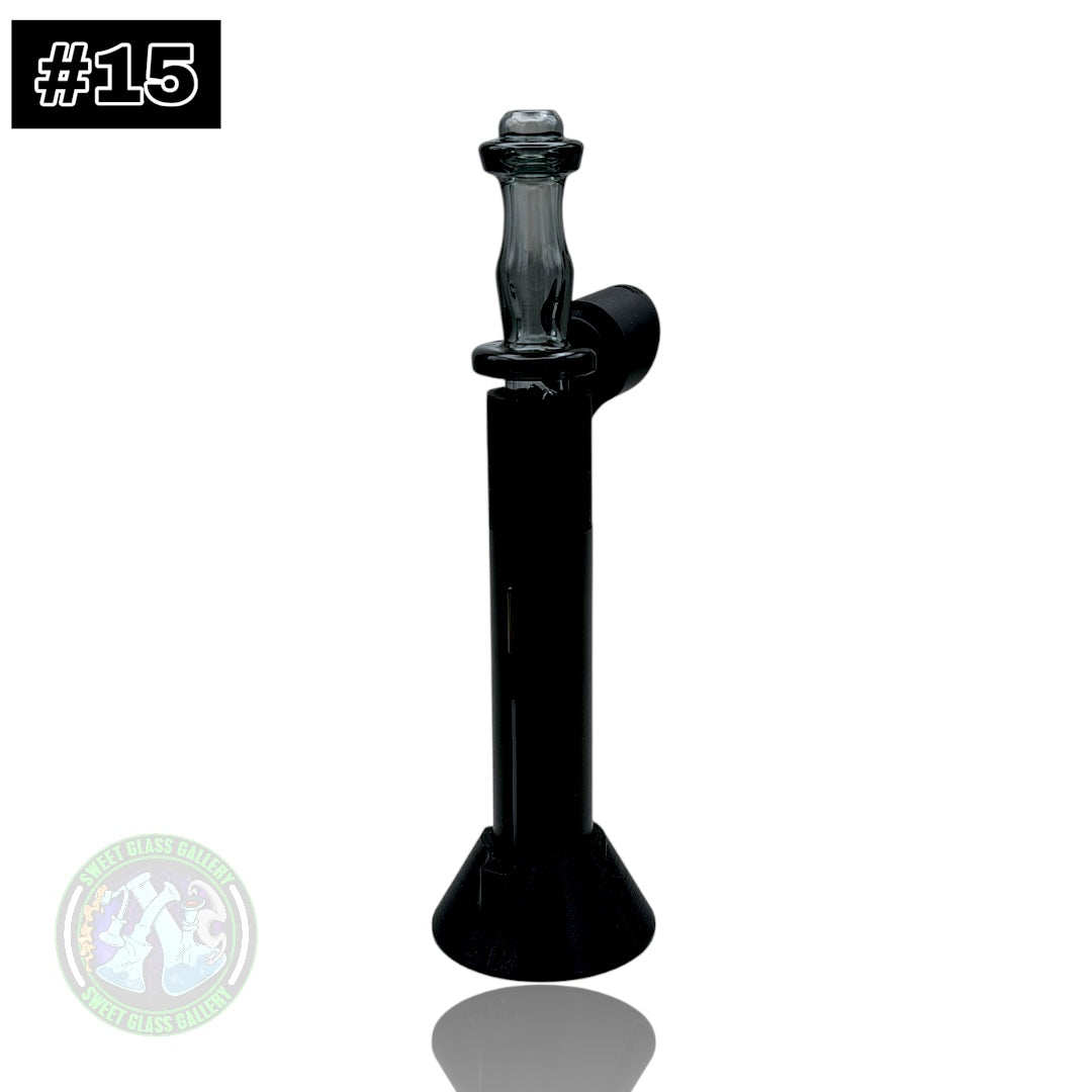 Rone Glass -Puffco Pivot Top #15 - Transparent Black
