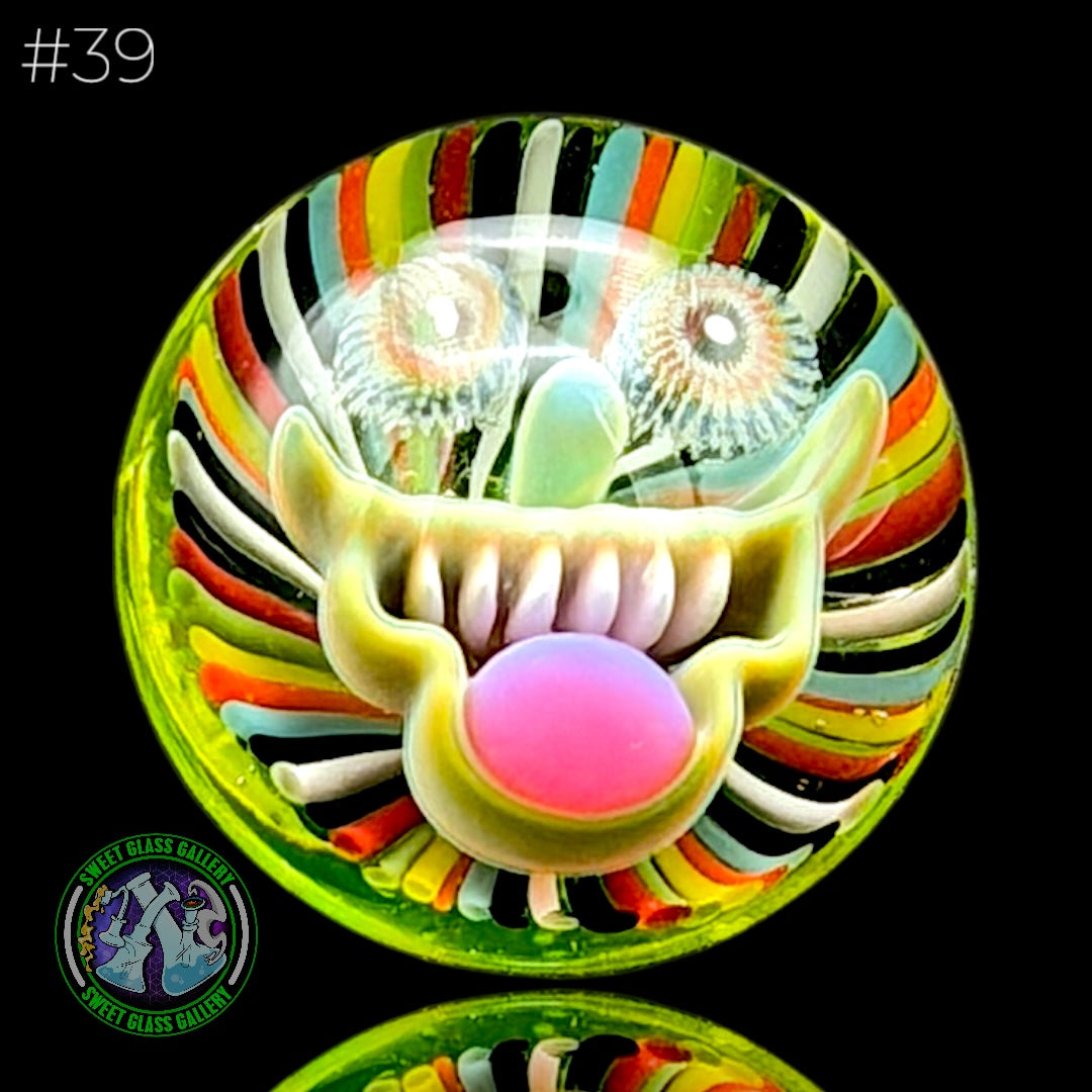 Steve H Glass - Marble #39 - Face Implosion