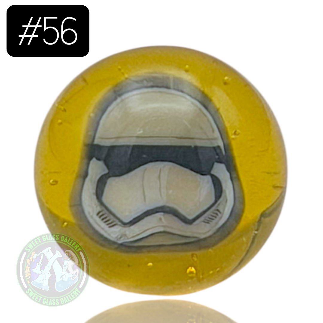 Keys Glass - Marble #56 (Storm Trooper - Starwars)