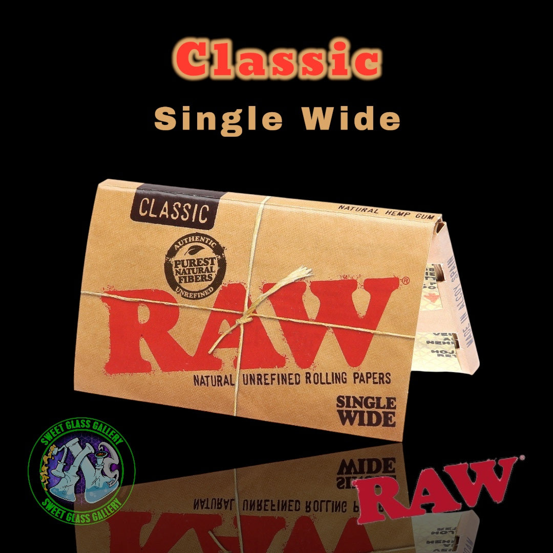 Raw - Classic Single Wide Papers