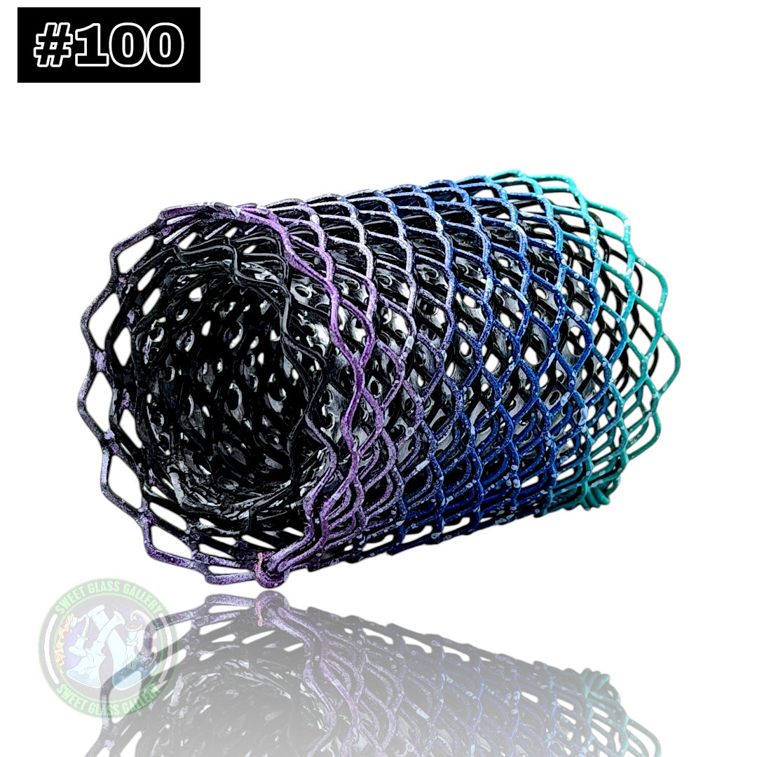 Mamba Guardzz - Heat Cage #100 Blazer GT8000 Guard (Teal, Blue & Purple w/ White Splatter)