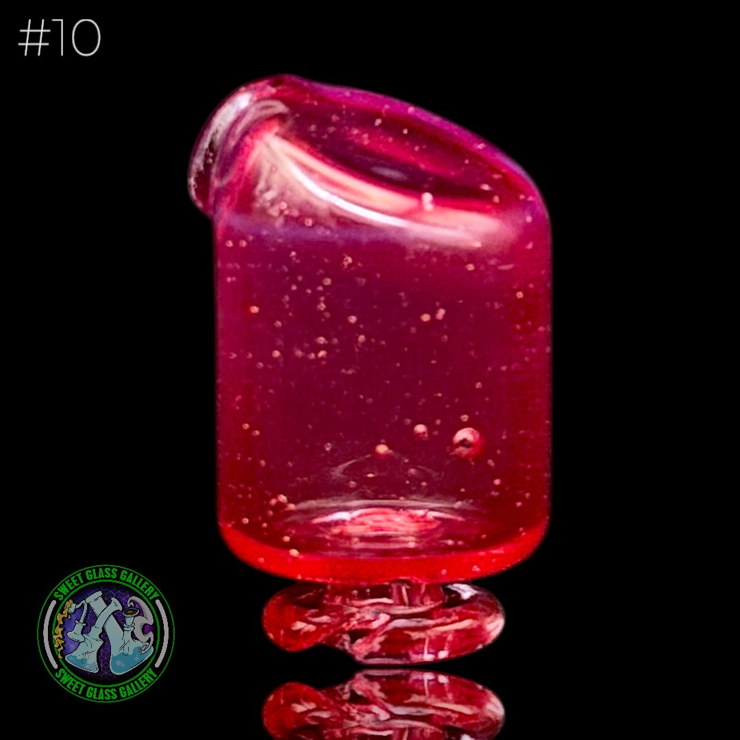 Kizmit Glass - Pivot Top #10 (Rose Quartz x Tangie)