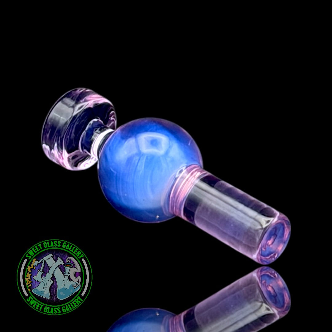 Camp Fire Quartz - Tower Cap - Transparent Milky Purple
