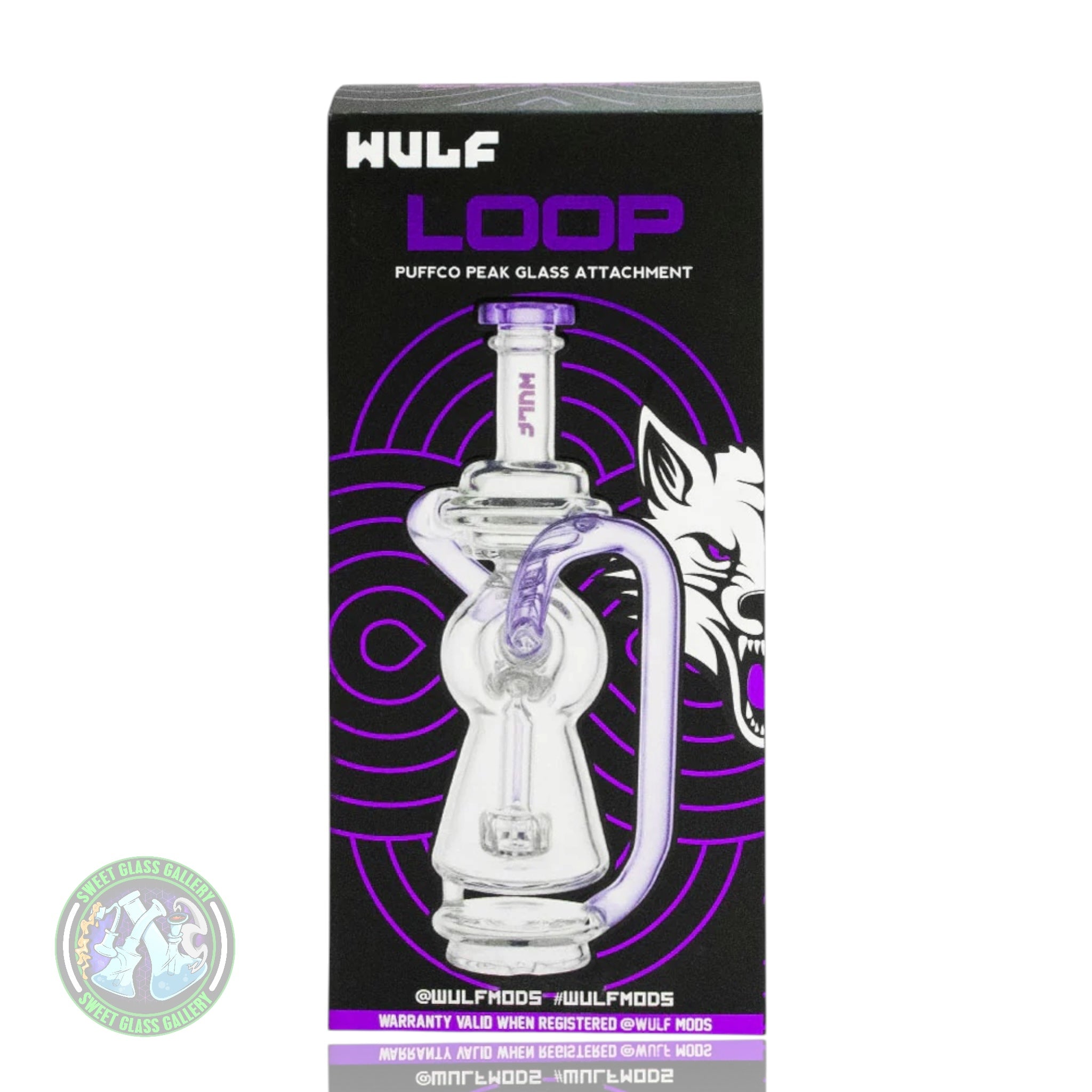 Wulf Mods - Puffco Attachment - Loop - Purple