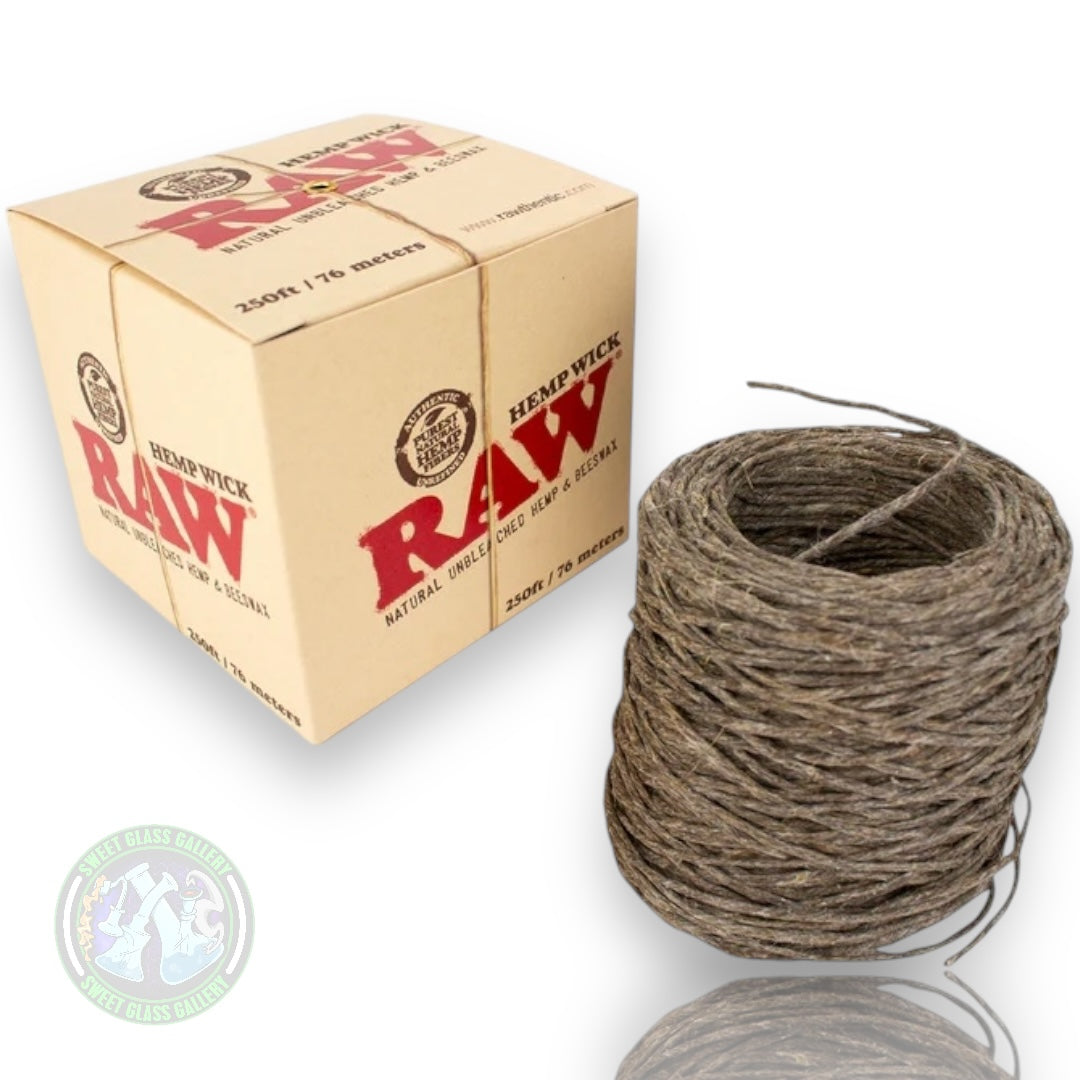 Raw - Hemp Wick 250ft