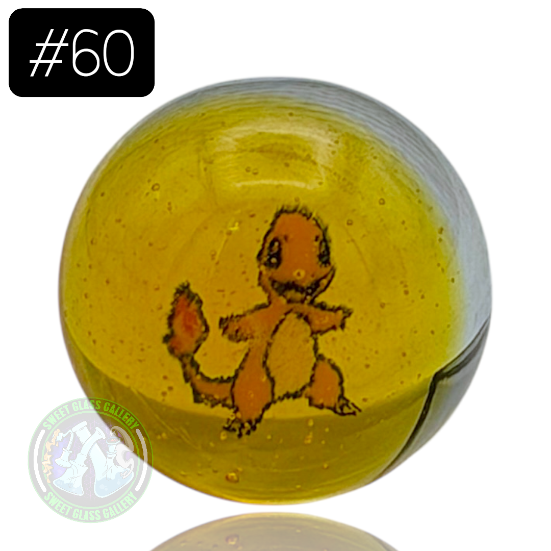 Keys Glass - Marble #60 (Charmander - Pokémon)