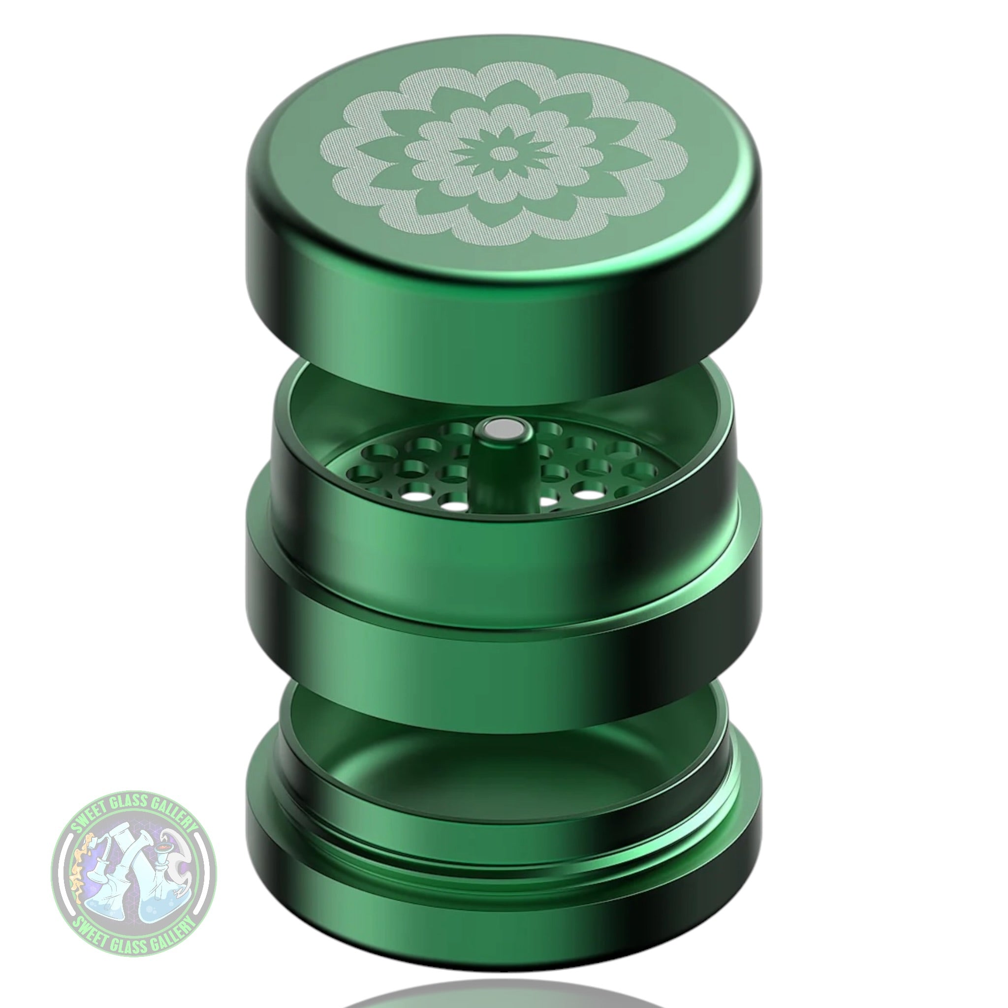 Flower Mill - Standard Series 2.5” - Green