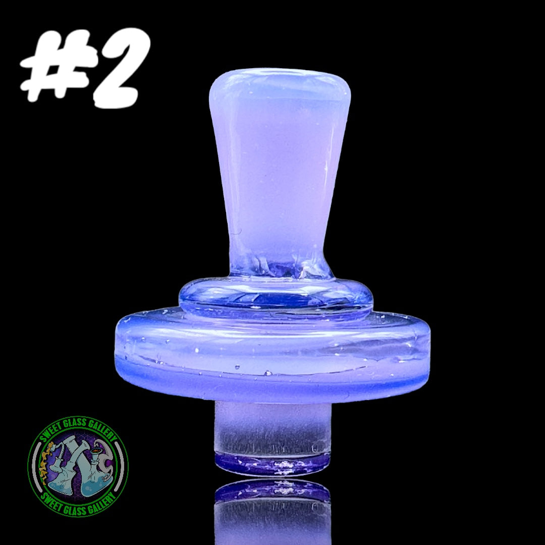 Camp Fire Quartz - Control Tower Cap #2 - Purple Lollipop