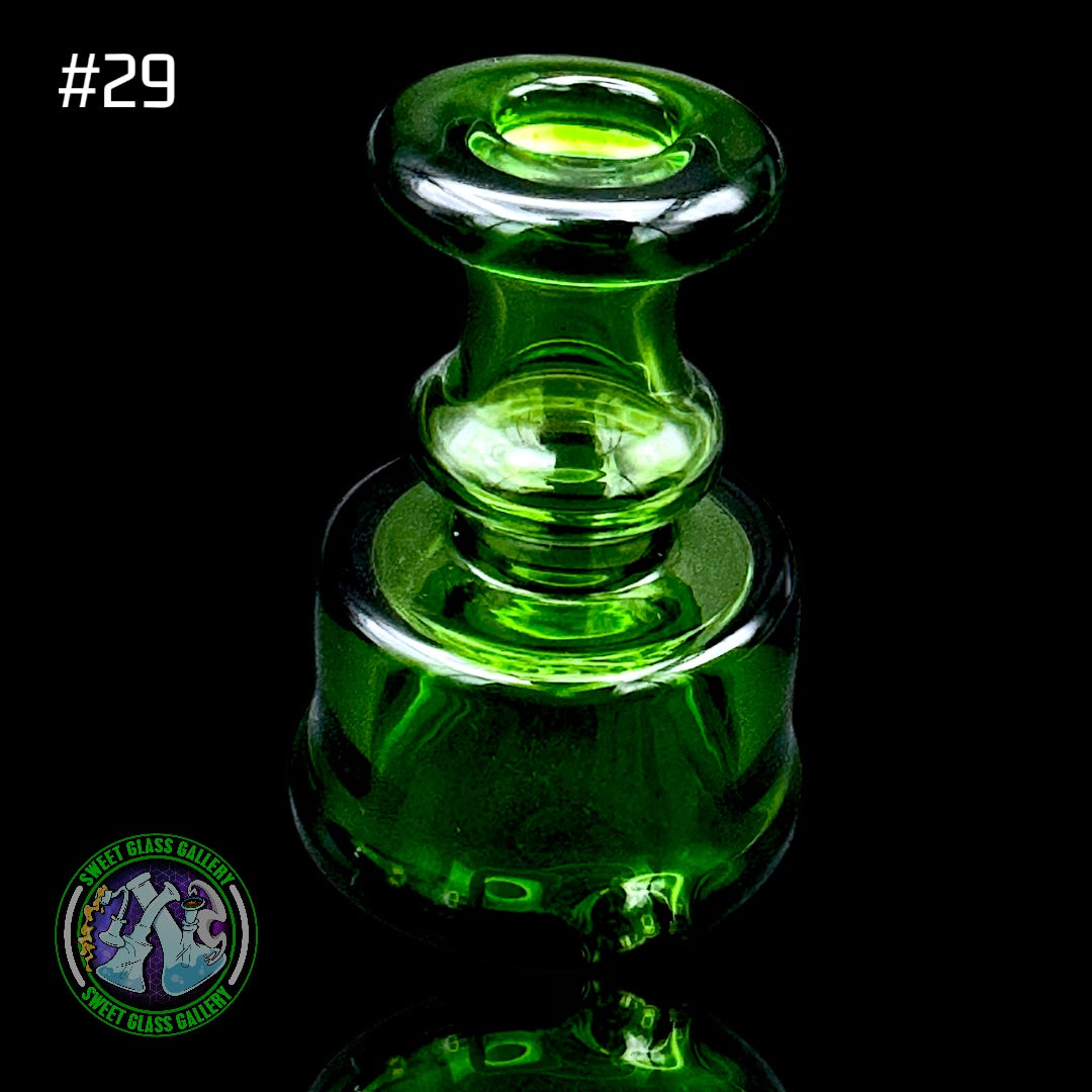 Evol Glass - Attachment #29 - Puffco Peak (Transparent Green)