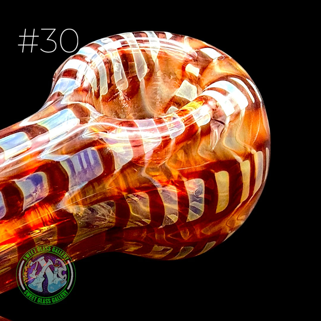 Daniel's Glass Art - Dry Pipe #30 - Wrap & Rake