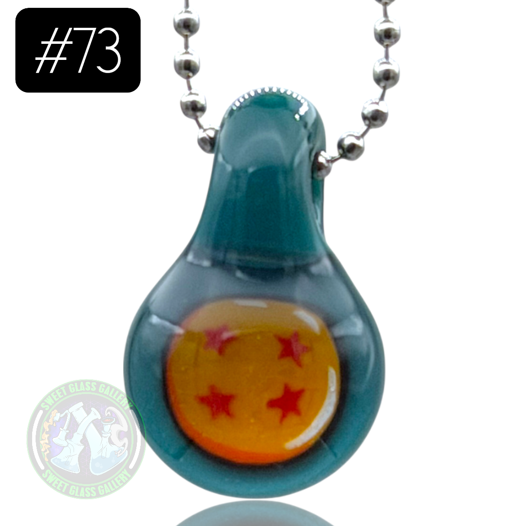 Keys Glass - Pendant #73 (4 Star Dragonball - Dragonball Z)