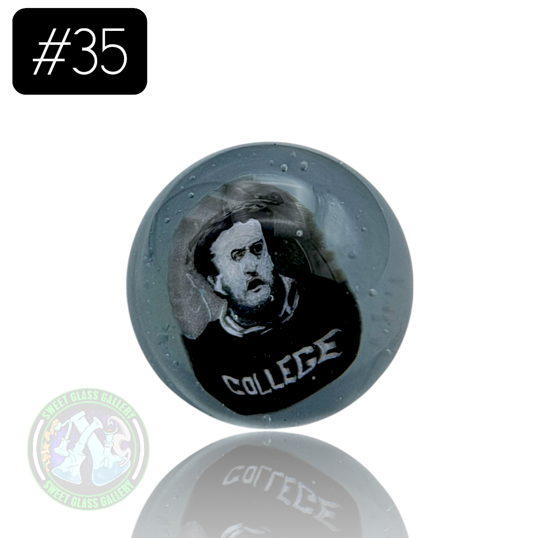 Keys Glass - Marble #35 (Bluto - National Lampoon’s Animal House)