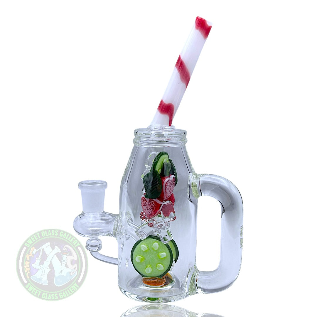 Empire Glassworks - Rig #14 - Cucumber Strawberry Detox