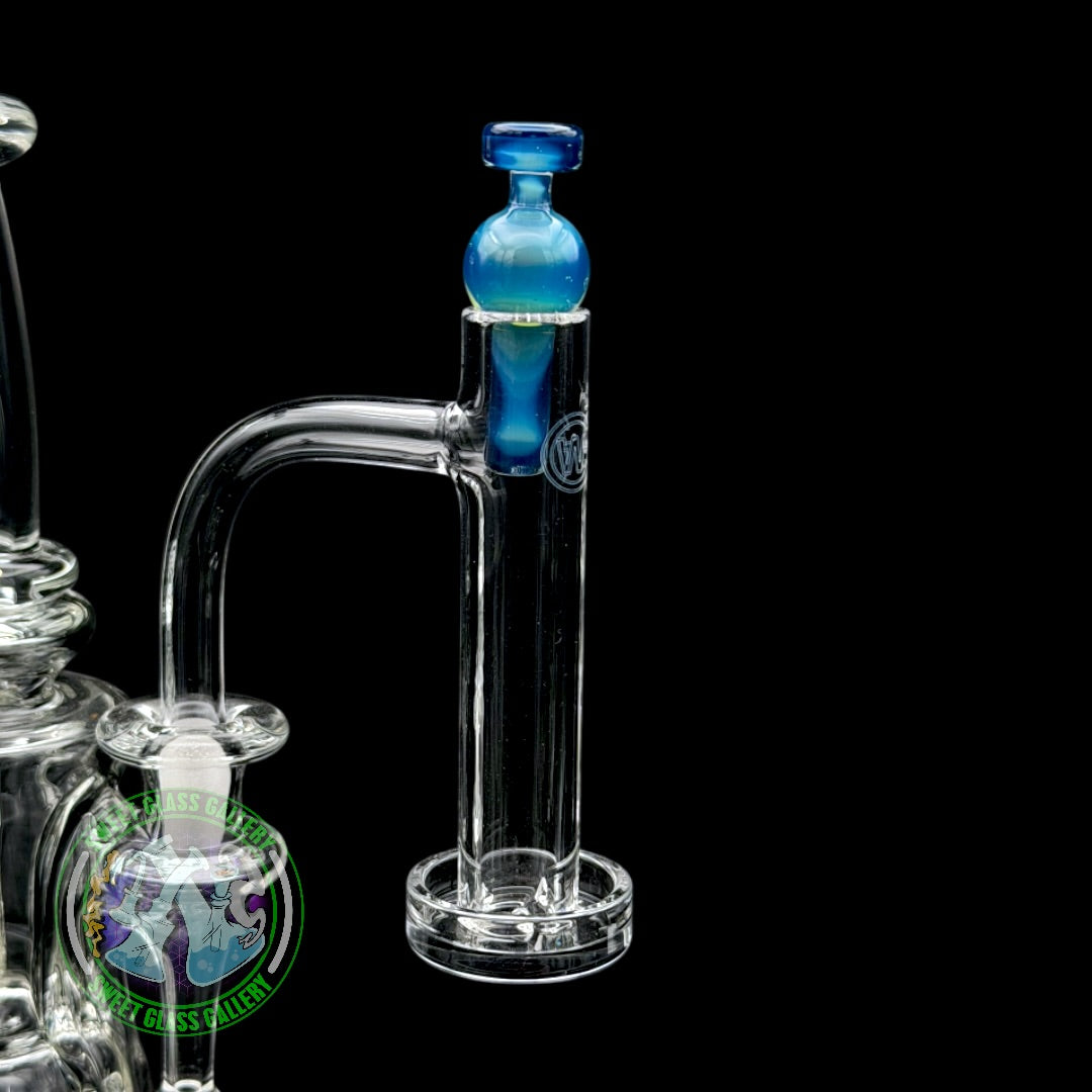Camp Fire Quartz - Tower Cap - Light Blue Slyme