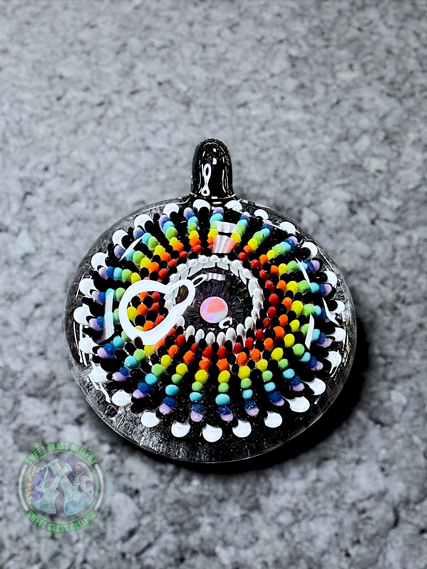 Steve Hulsebos Glass - Pendant #4 - Implosion