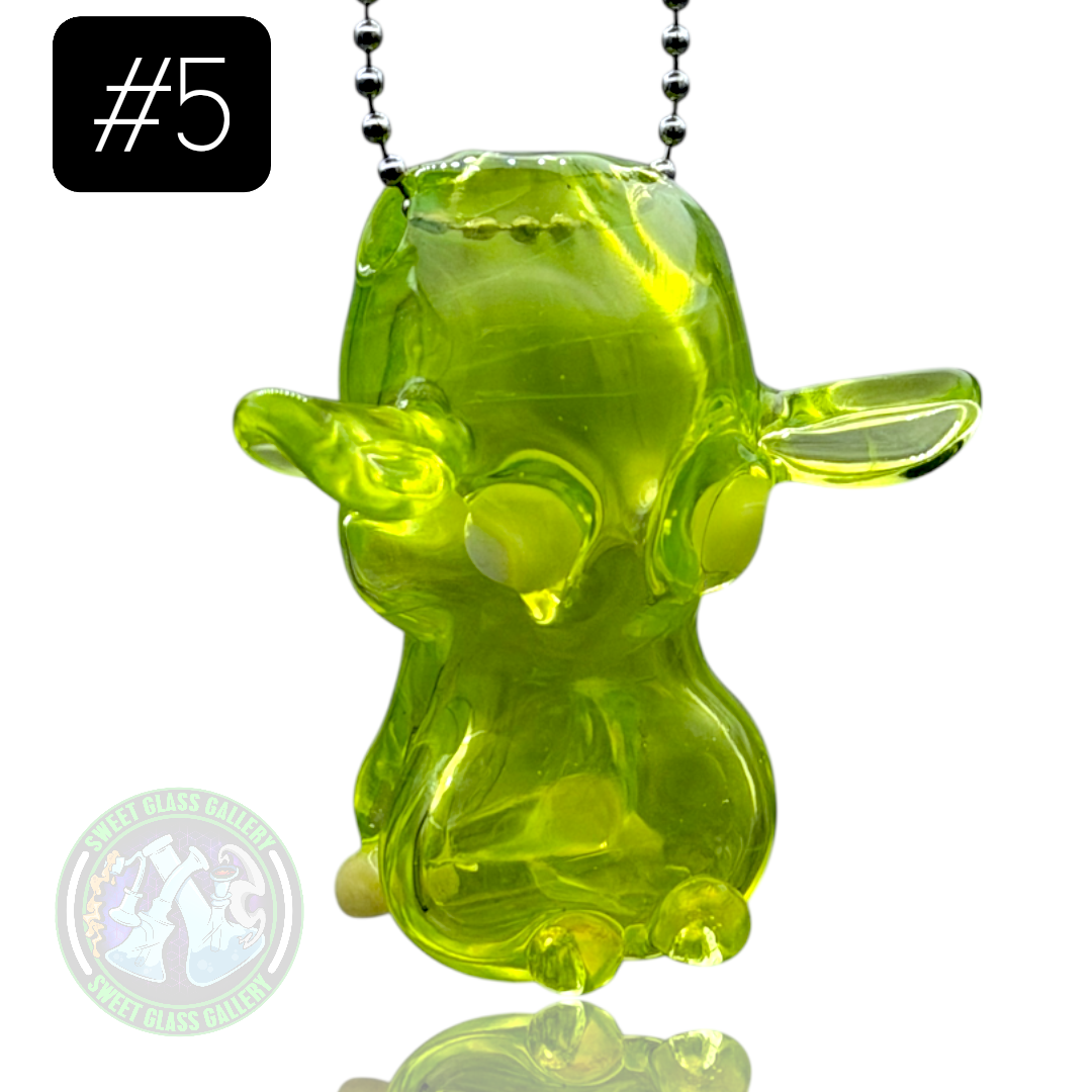 Tony Kazy Glass - Pendant #5 - Hippo Head