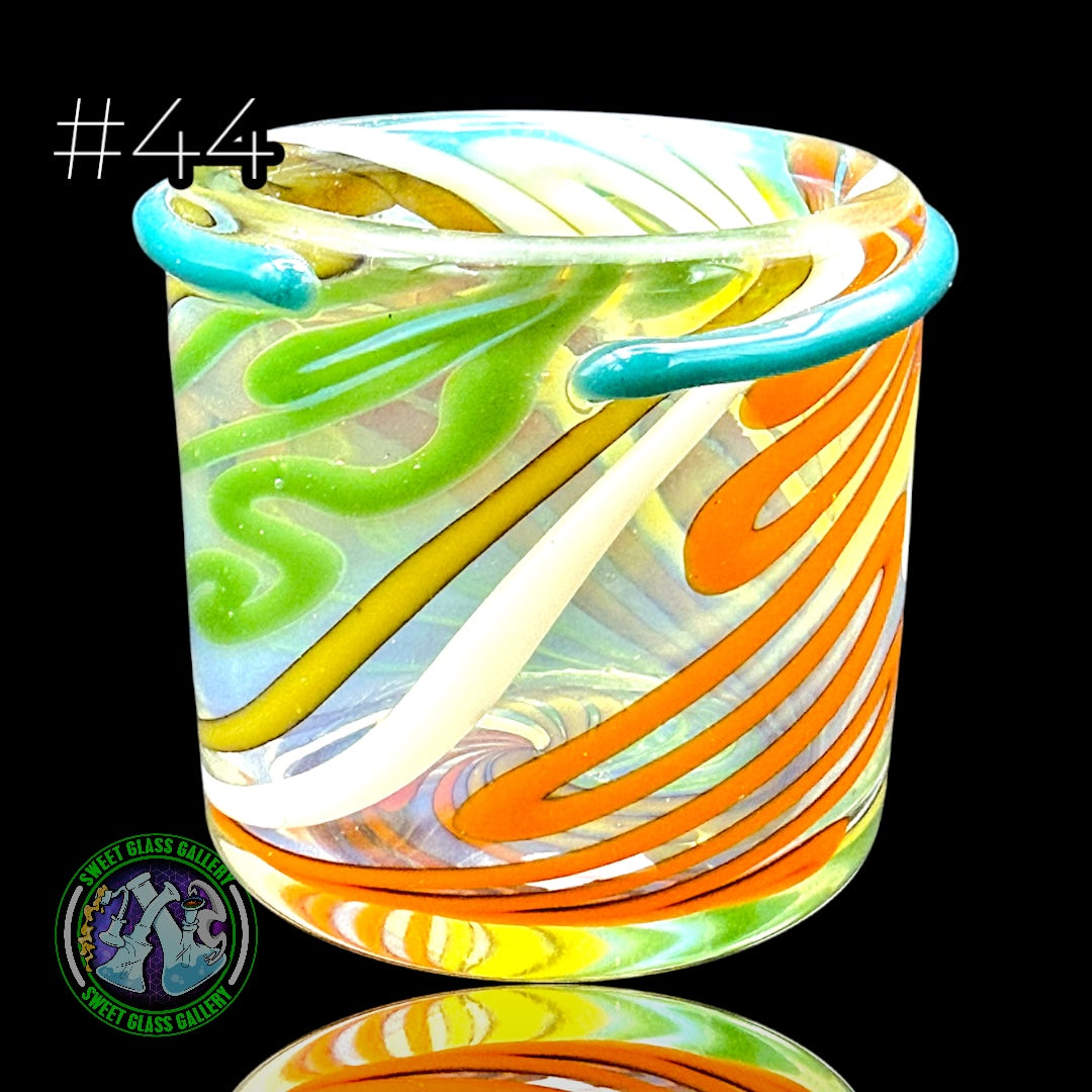 Ben’s Glass Art - Baller Jar #44 - Inside Out Tech