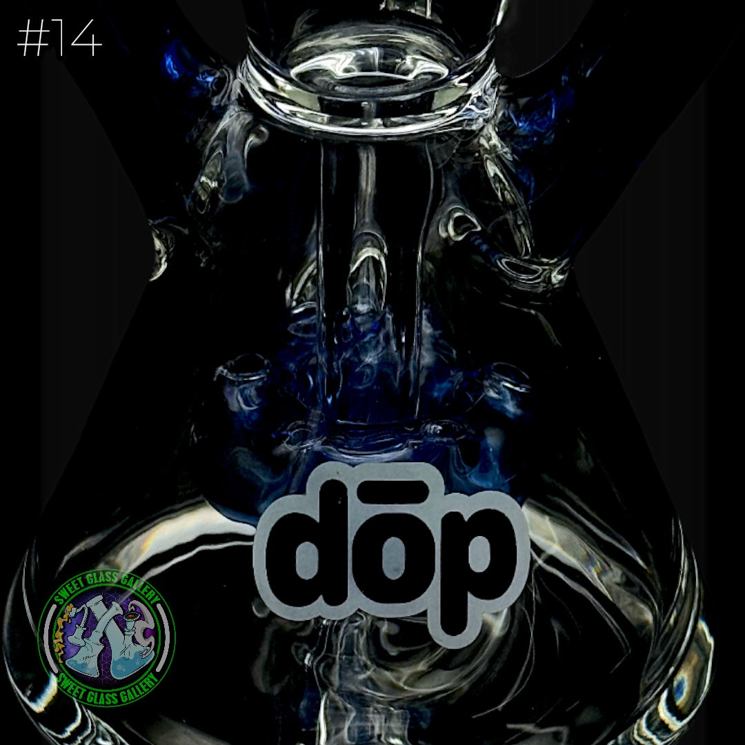 Dōp Glass - Puffco Attachment - Dōpcycler Blue #14