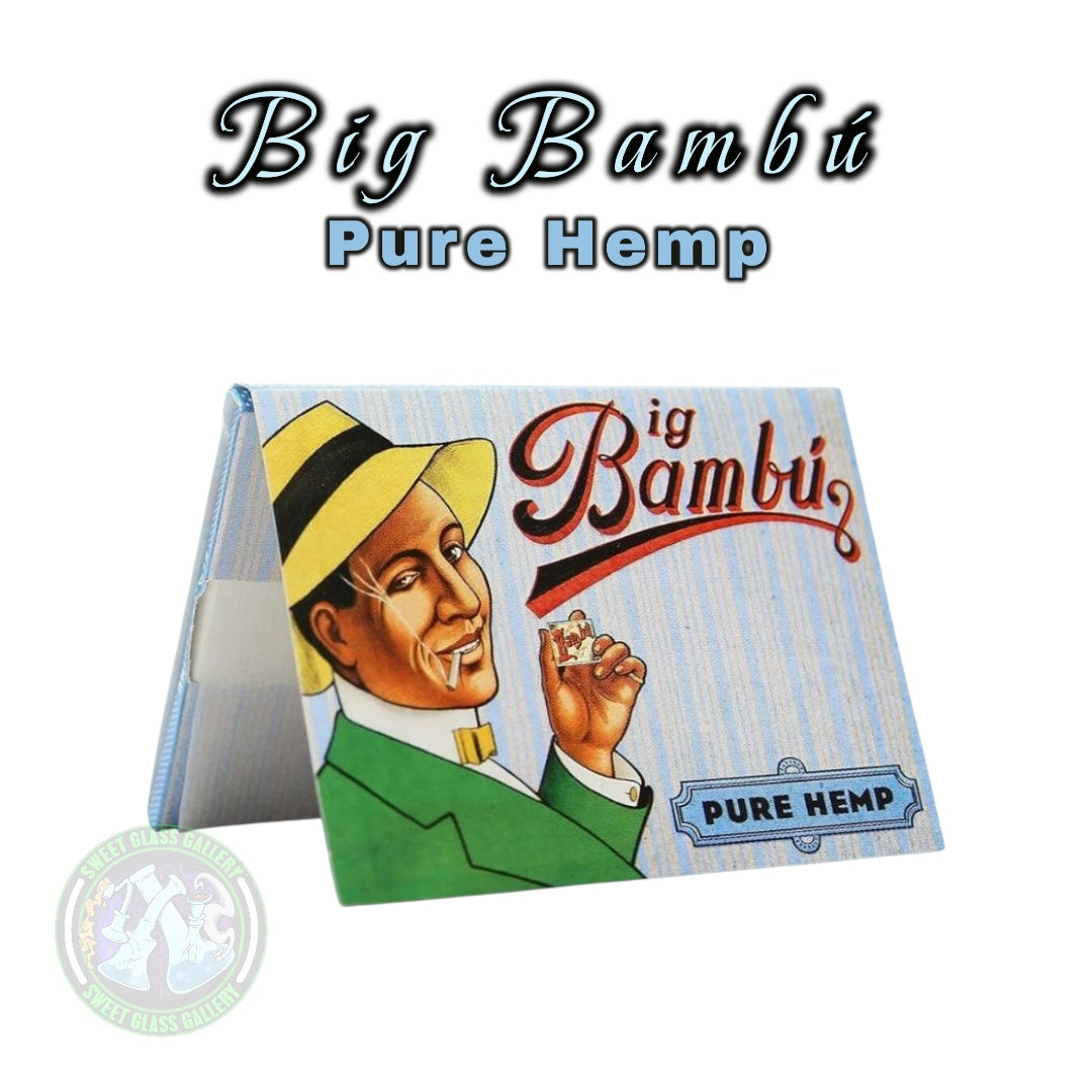 Bambú- Pure Hemp Big Bambú Papers