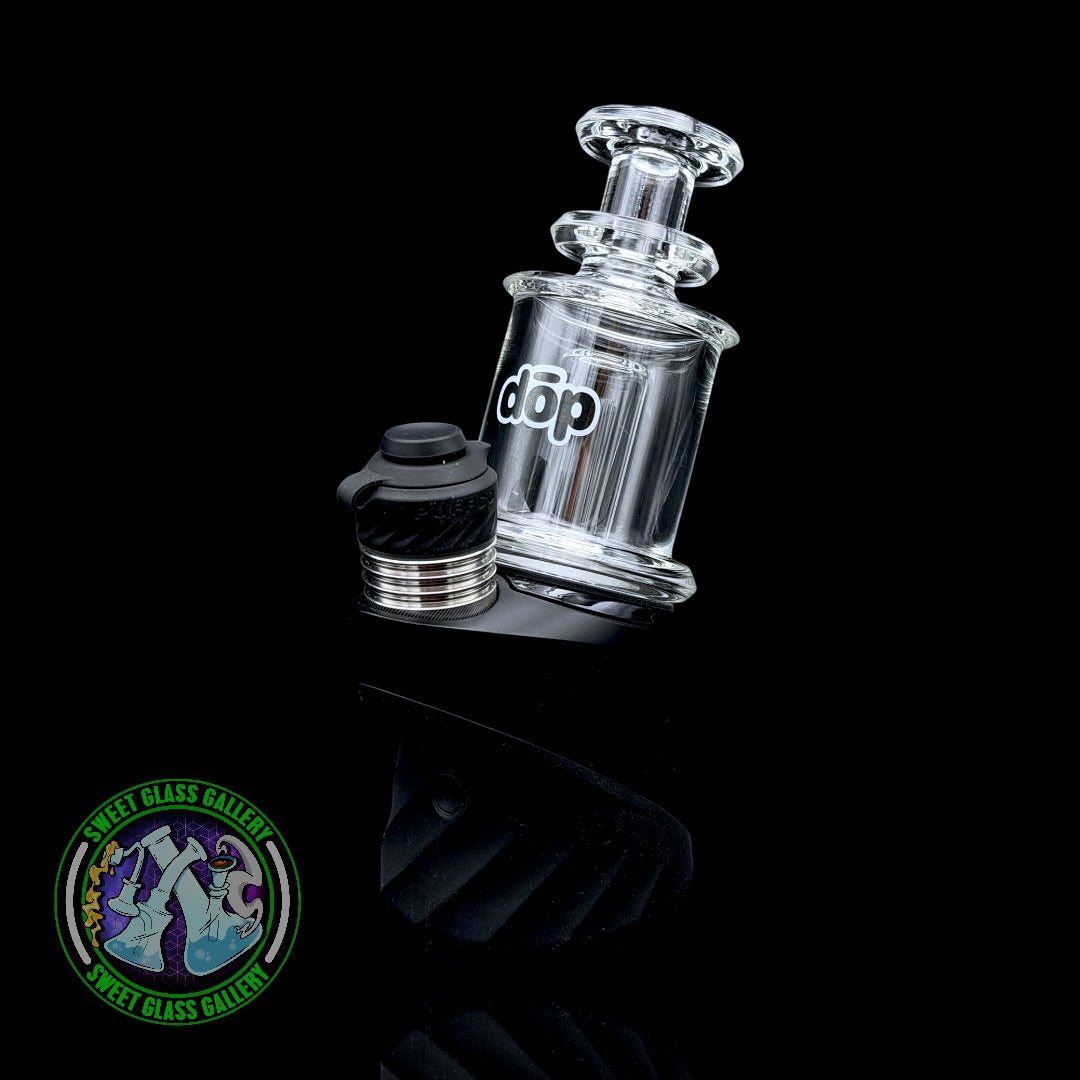 Dōp Glass - Puffco Peak Attachment - Chug - Clear