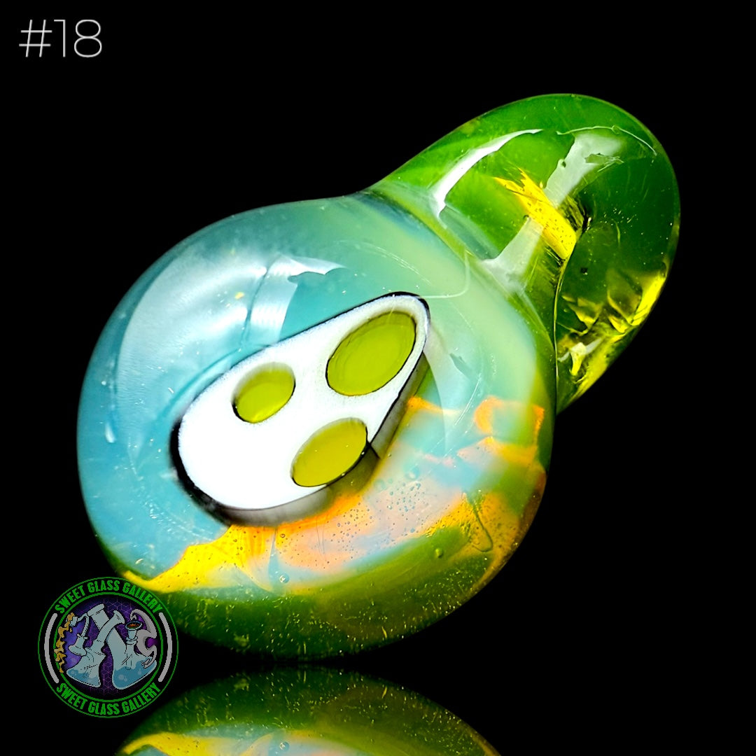 Keys Glass - Pendant #18 (Yoshi Egg - Super Mario Bros)