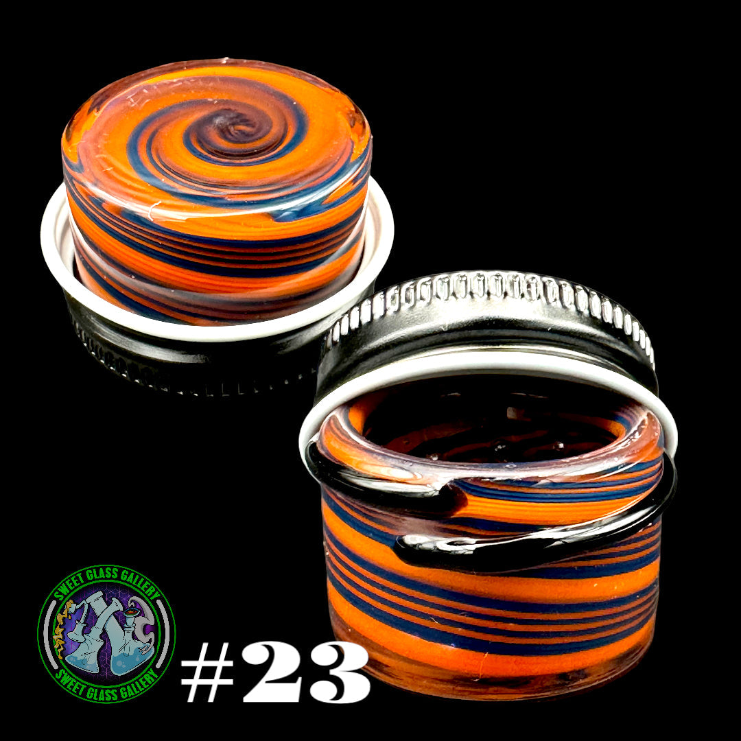 Empty 1 Glass - Micro Baller Jar #23 (Spiral)
