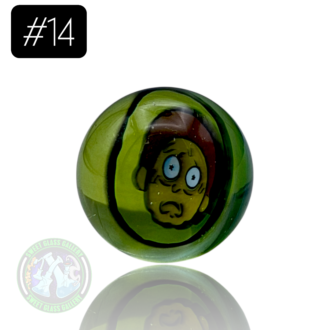 Keys Glass - Marble #14 (Morty - Rick & Morty)