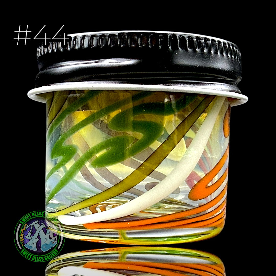 Ben’s Glass Art - Baller Jar #44 - Inside Out Tech